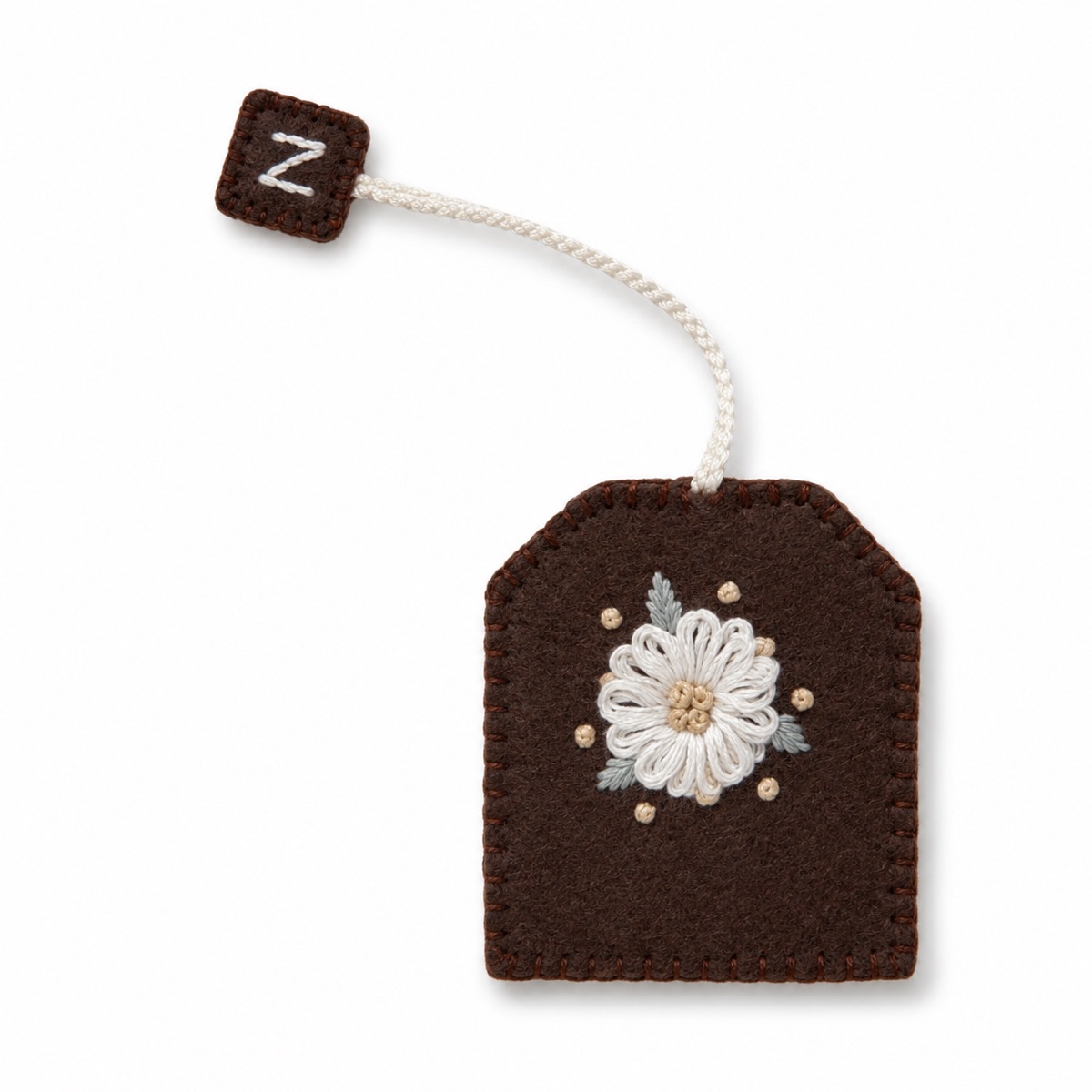 Tea Tales Initial Bookmark